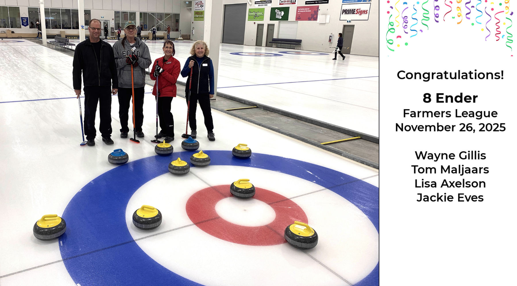 8 Ender – Farmers League on Nov 26, 2025